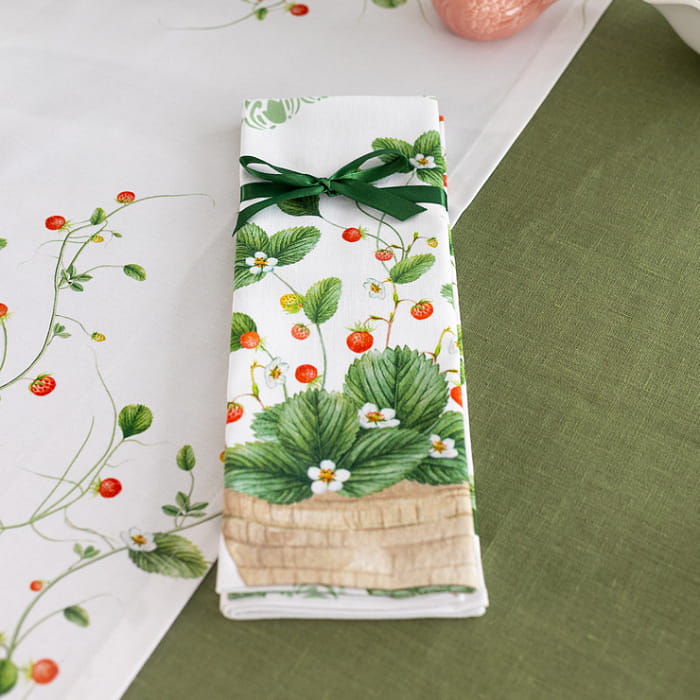 Набор Set-2 полотенец "Земляничная поляна"