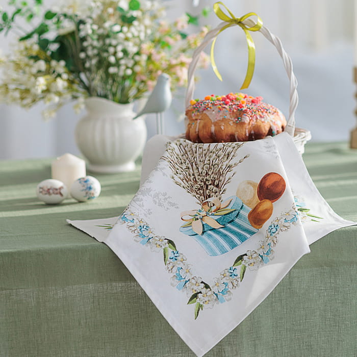 Салфетка "Рада" с вербочкой, 1 шт