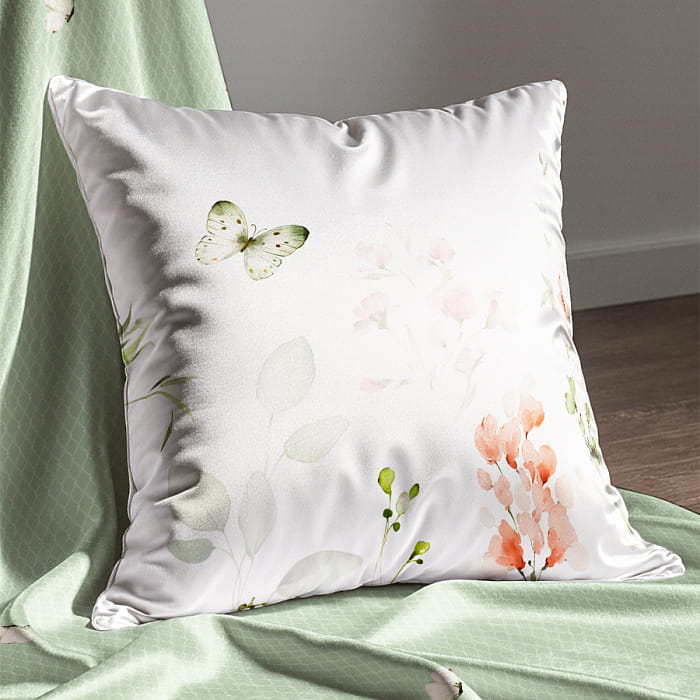 Наволочка 70х70 "Николетта" бабочка