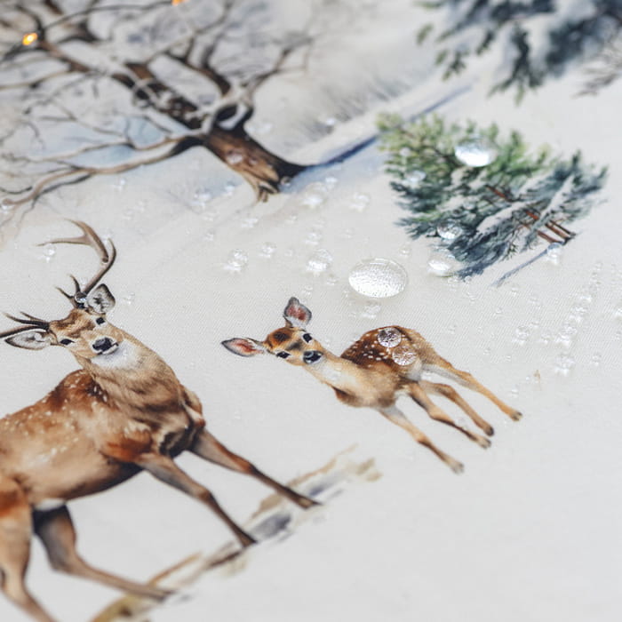 Скатерть круглая  D-170 см "Морозное утро"