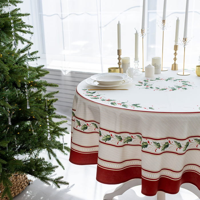 Скатерть круглая D-150 см "Элегант"