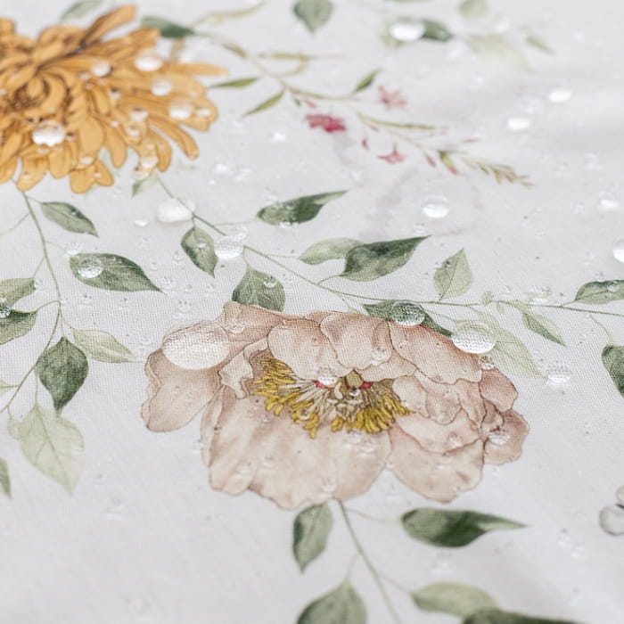 Скатерть круглая D-150 см "Цветочная симфония"