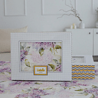 Скатерть 145х220 см "Аромат сирени"