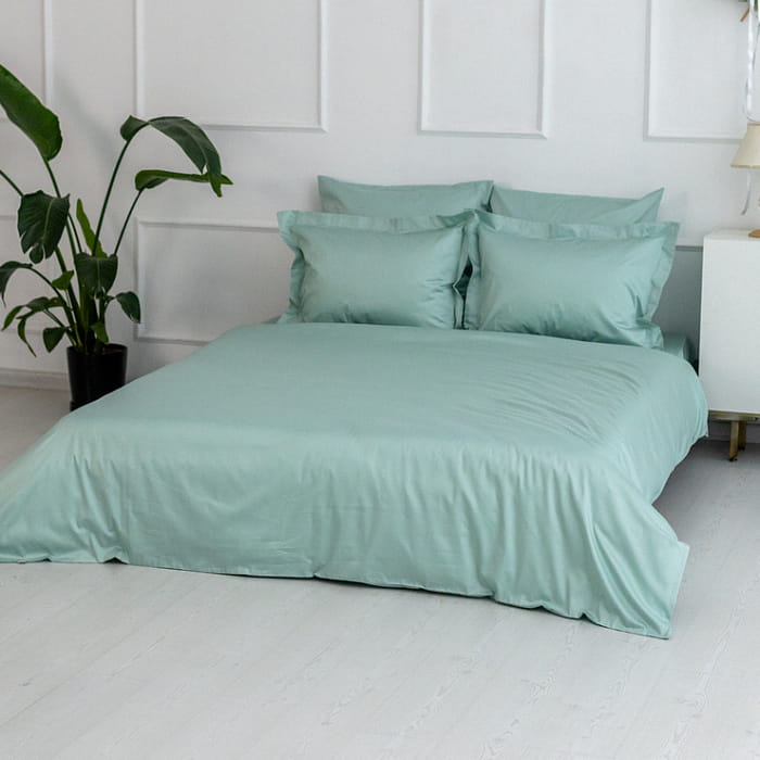 Простыня на резинке 180х200х25 "Ментоловая нотка"