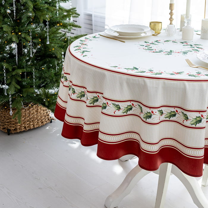 Скатерть круглая D-150 см "Элегант"