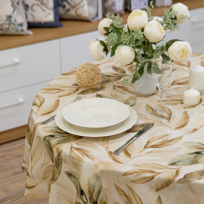 Скатерть круглая D-150 см "Флоренс"