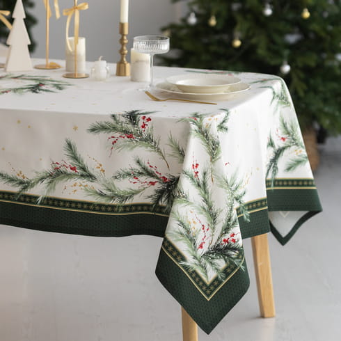Скатерть 165х305 см "Ветви Рождества"