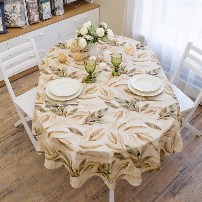 Скатерть овальная  150х200 см "Флоренс"