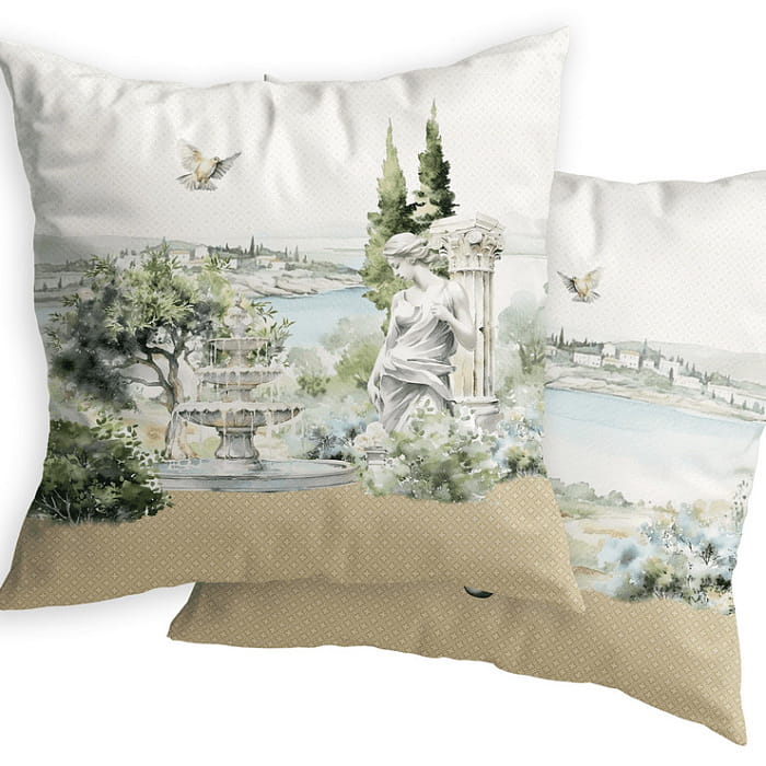 Декоративная наволочка "Итальяно" скутер