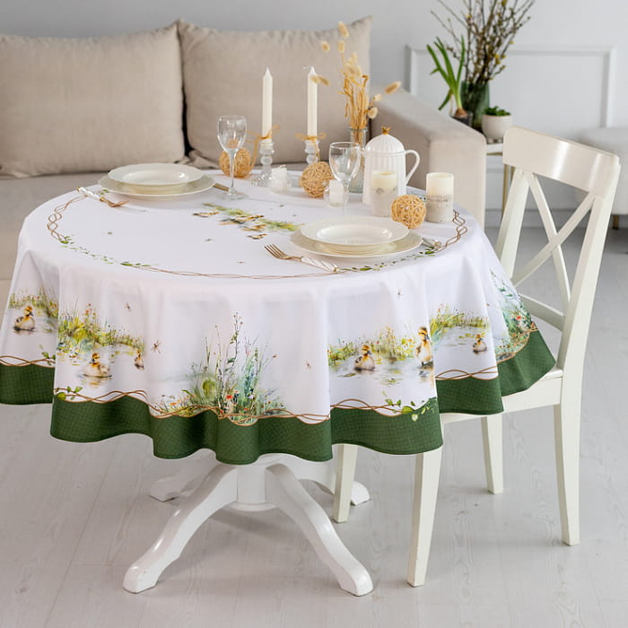 Скатерть круглая D-170 см "Тутти"