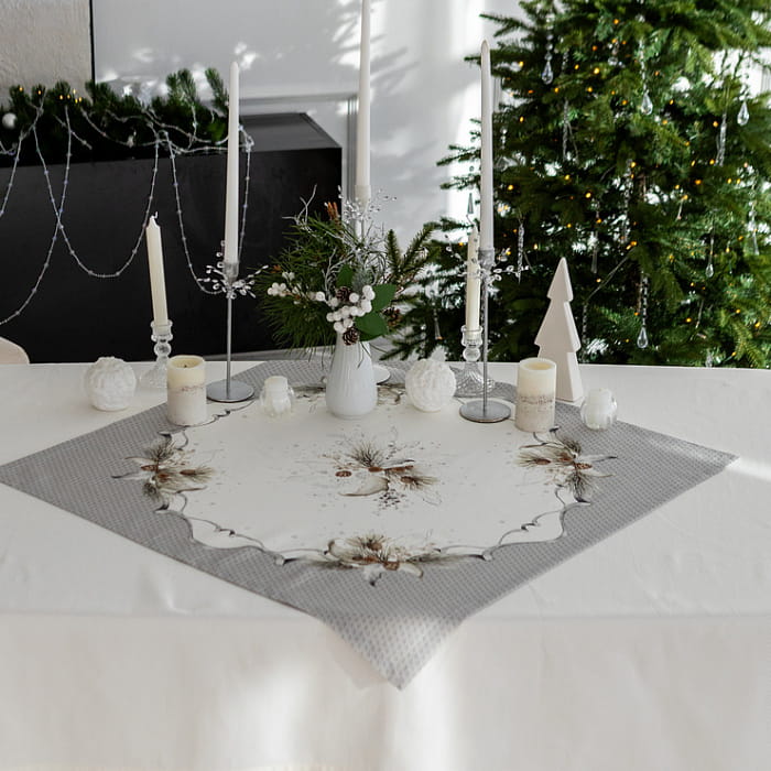 Салфетка-наперон 80х80 см "Стоун"