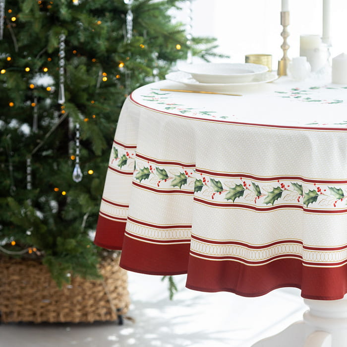 Скатерть круглая D-190 см "Элегант"