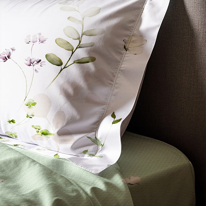 Наволочка 50х70 "Николетта" розовый букет