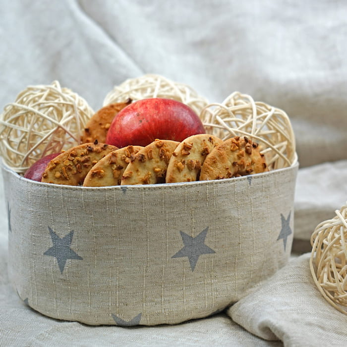 Круглая корзинка Silverstar