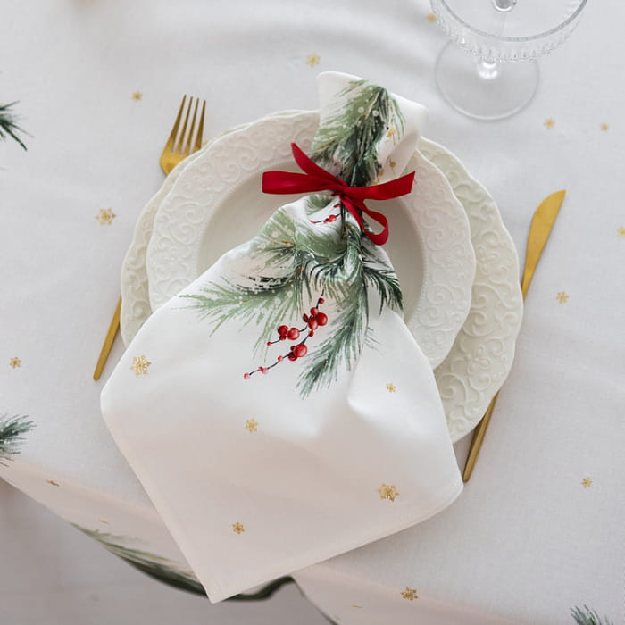 Скатерть 165х305 см "Ветви Рождества"