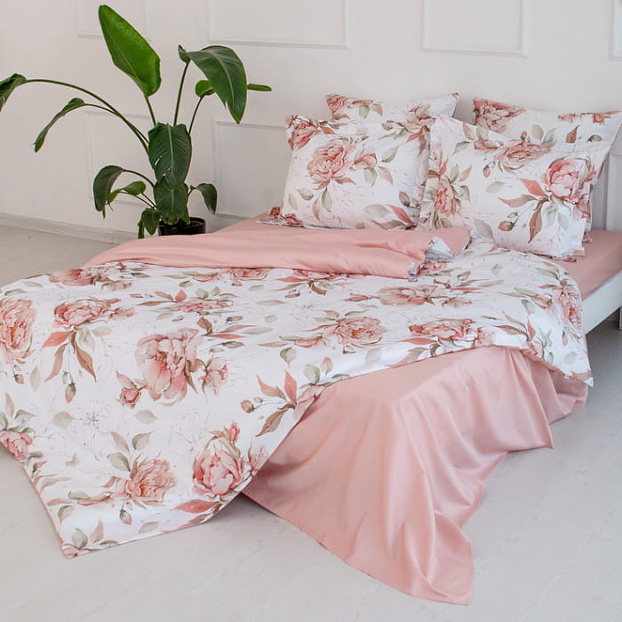 Семейный комплект постельного белья "Розали" maxi дуэт
