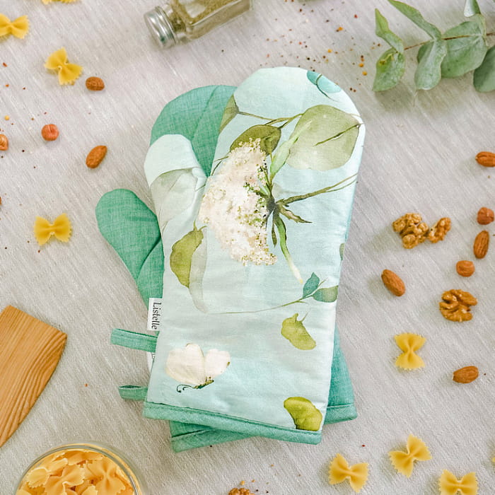 Набор прихваток-рукавиц "Николь"