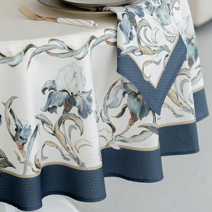 Скатерть круглая D-150 см "Айрис"