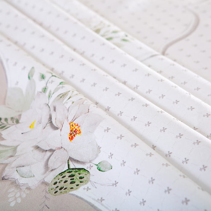 Скатерть овальная 165х250 см  "Чистые пруды"