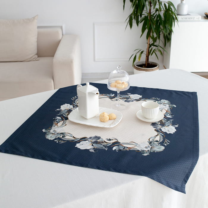 Салфетка-наперон 78х78 см "Айрис"