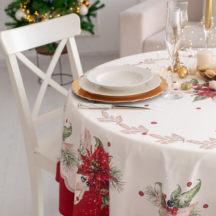 Скатерть круглая D-150 см "Марлен"