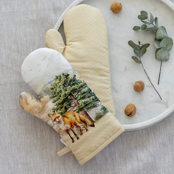 Набор прихваток-рукавиц "Дубрава"