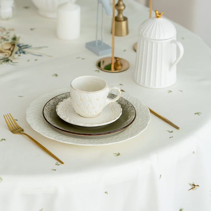 Скатерть овальная 140х170 см "Аркадия"