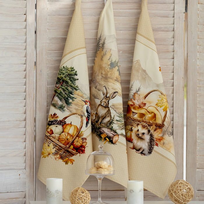 Набор Set-3 полотенец "Дубрава"