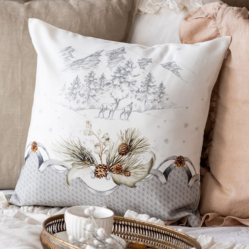 Декоративная наволочка "Стоун кайма"