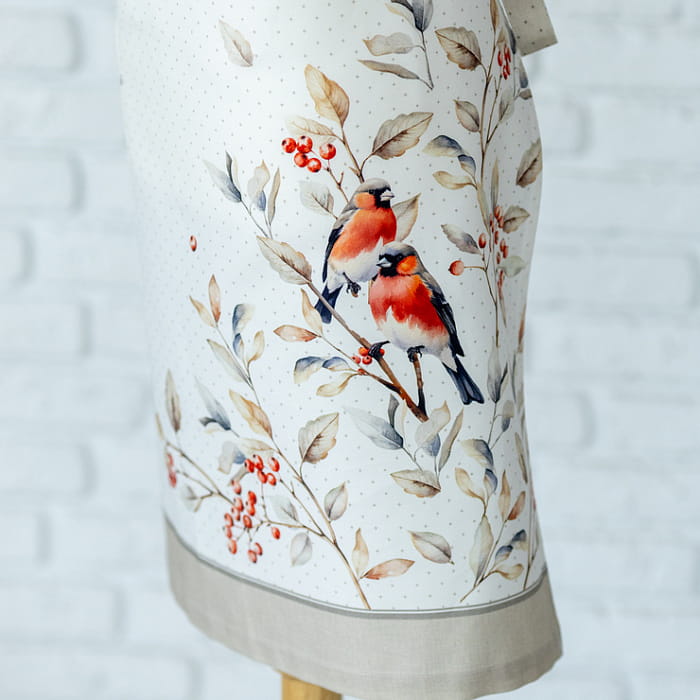 Фартук "Пернатые истории" модель "Слот"