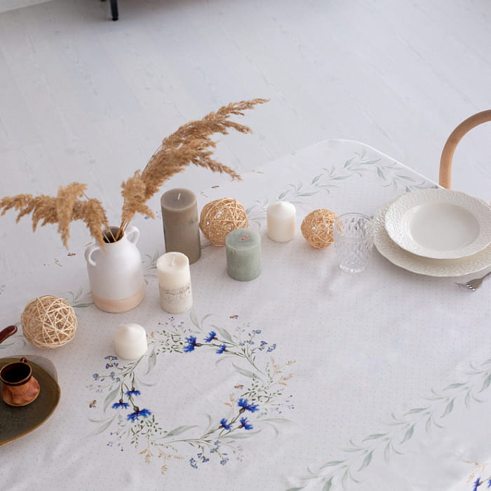 Скатерть 165х300 см Васильки"