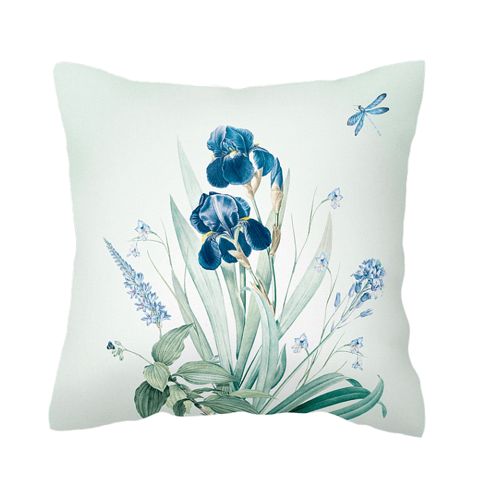 Декоративная наволочка "Ирэн" букет