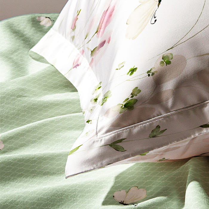 Наволочка 50х70 "Николетта" розовый букет