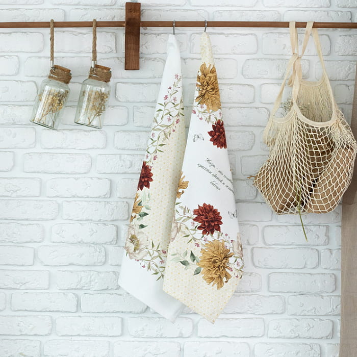 Набор Set-2 полотенец "Цветочная симфония"