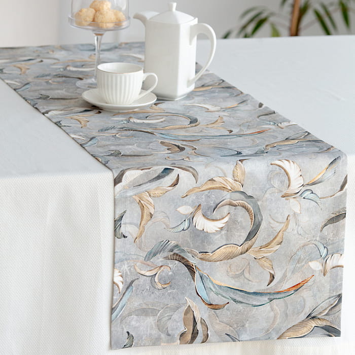 Дорожка 40х180 см "Айрис" паттерн декоративная