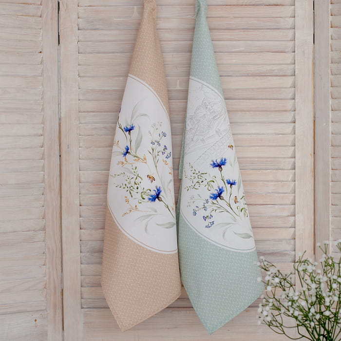 Набор Set-2 полотенец "Васильки"