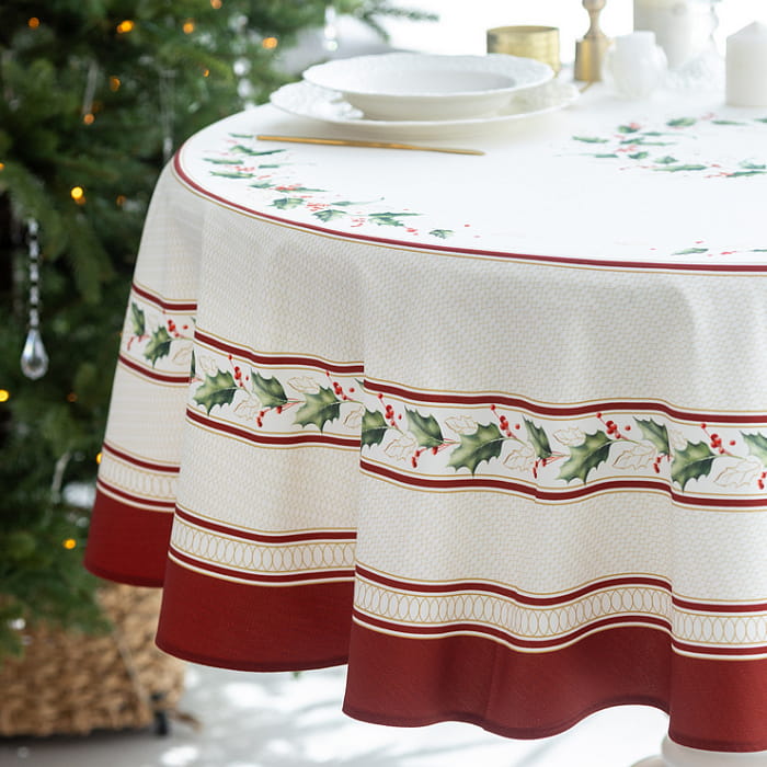 Скатерть круглая D-190 см "Элегант"