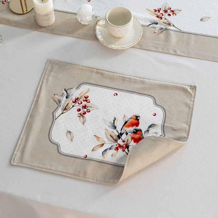 Набор салфеток плейсматов "Пернатые истории"