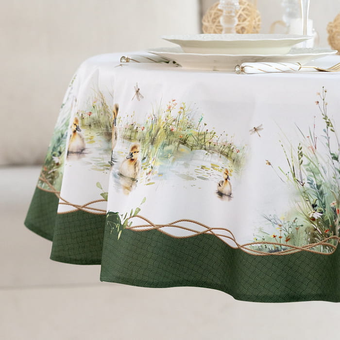 Скатерть круглая D-150 см "Тутти"