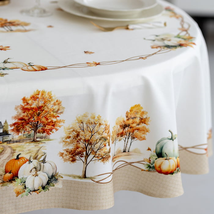 Скатерть овальная 140х170 см "Терра"