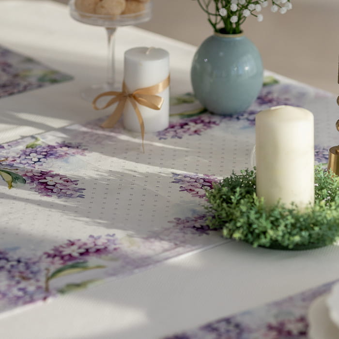 Дорожка 40х180 см "Аромат сирени" декоративная