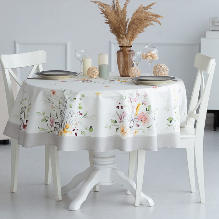 Скатерть круглая D-150 см "Соната"