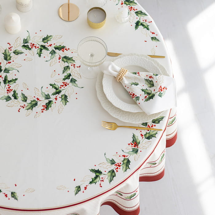 Скатерть круглая D-150 см "Элегант"