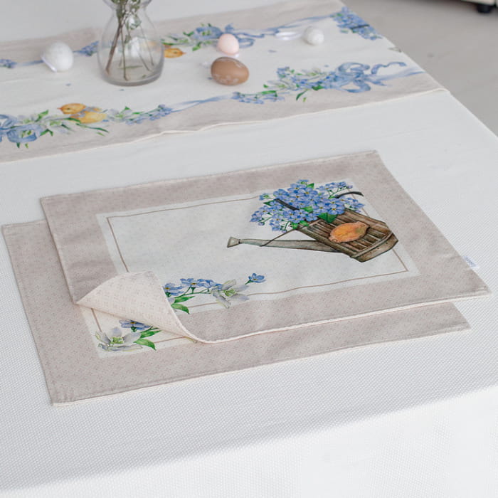 Набор салфеток плейсматов "Ретро" лейка