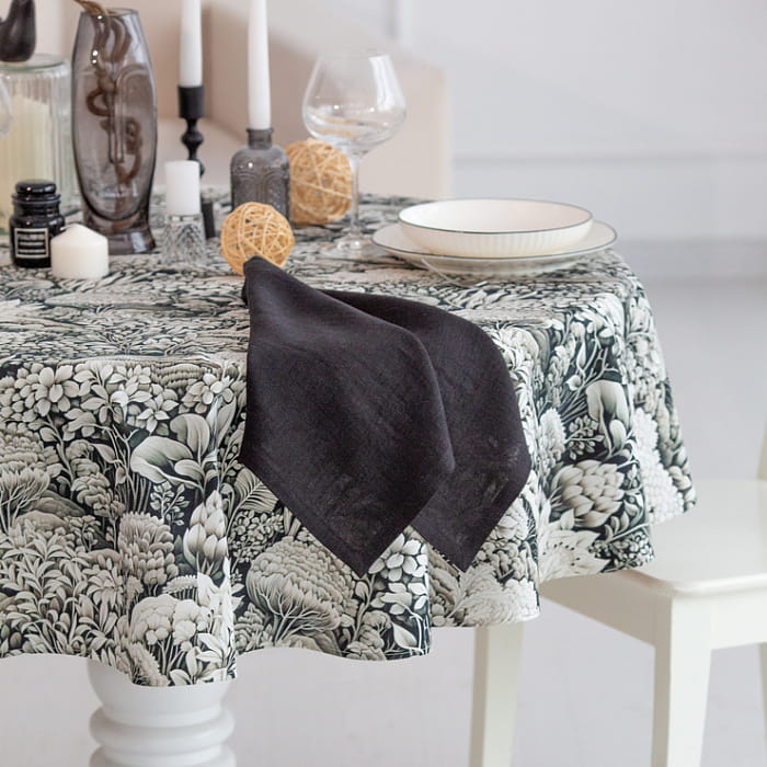 Скатерть овальная 140х170 см "Вивьен"