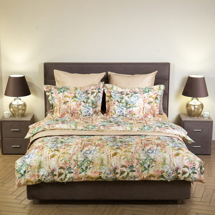 Простыня на резинке 160х200х25 "Фреска"