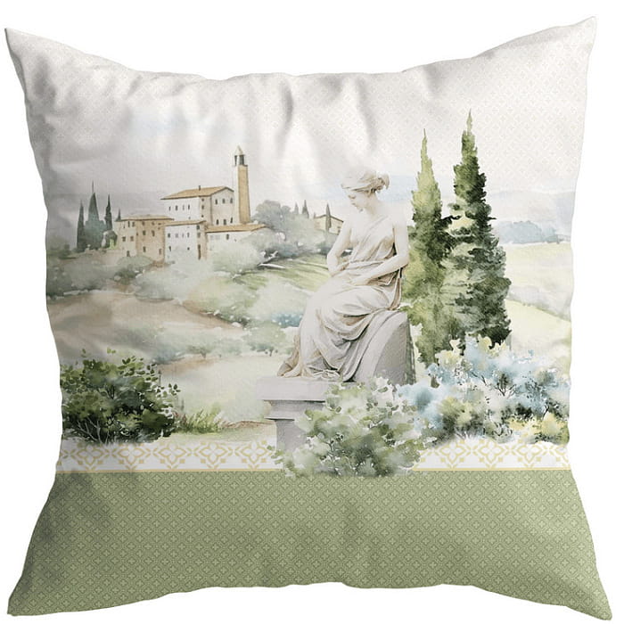 Декоративная наволочка "Итальяно" арка с лимонами