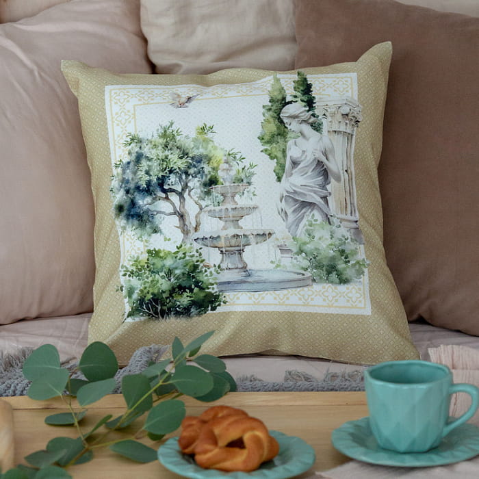 Декоративная наволочка "Итальяно" рамка