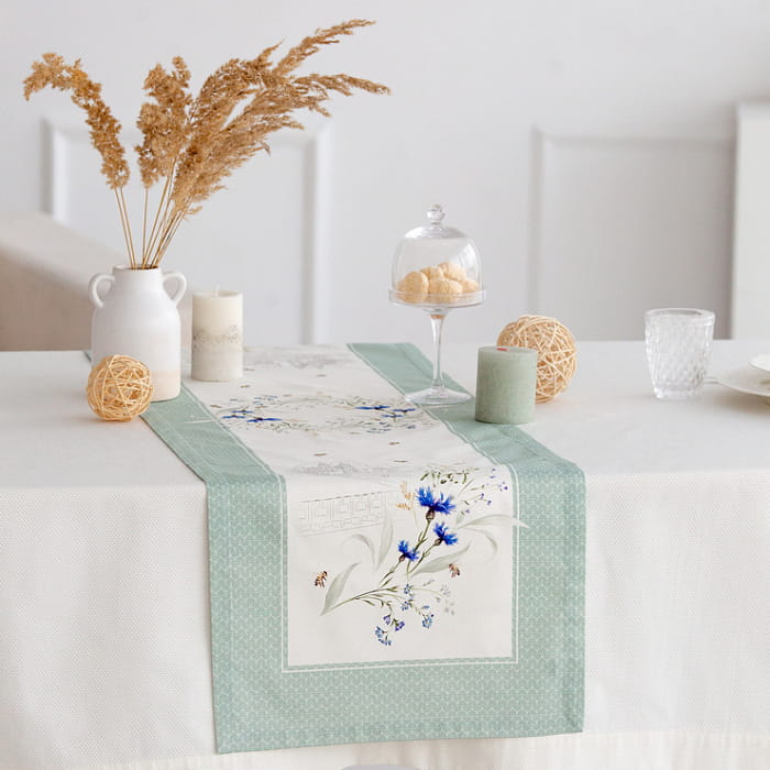 Дорожка 40х140 см "Васильки " декоративная