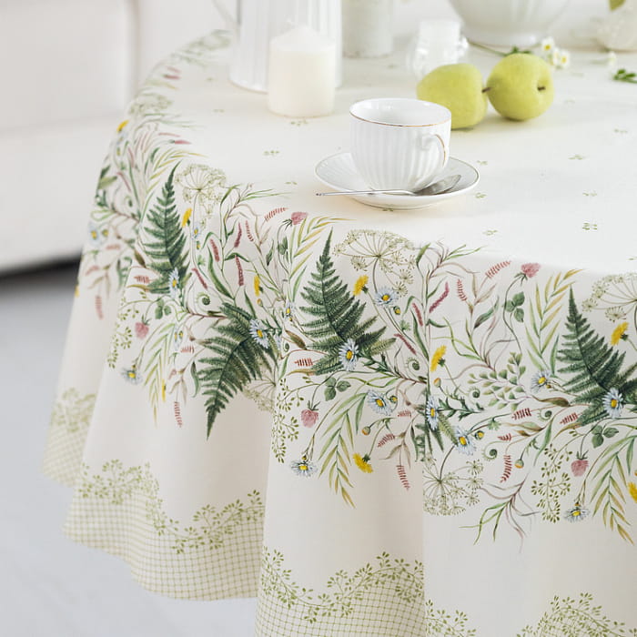 Скатерть круглая D-170 см "Купалинка"